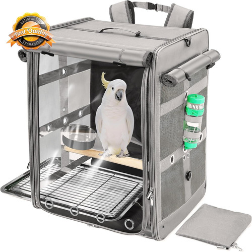 Bird carrier travel cage - carrier,
