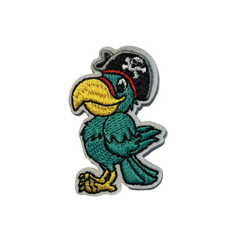 Pirate parrot skull - parrot,